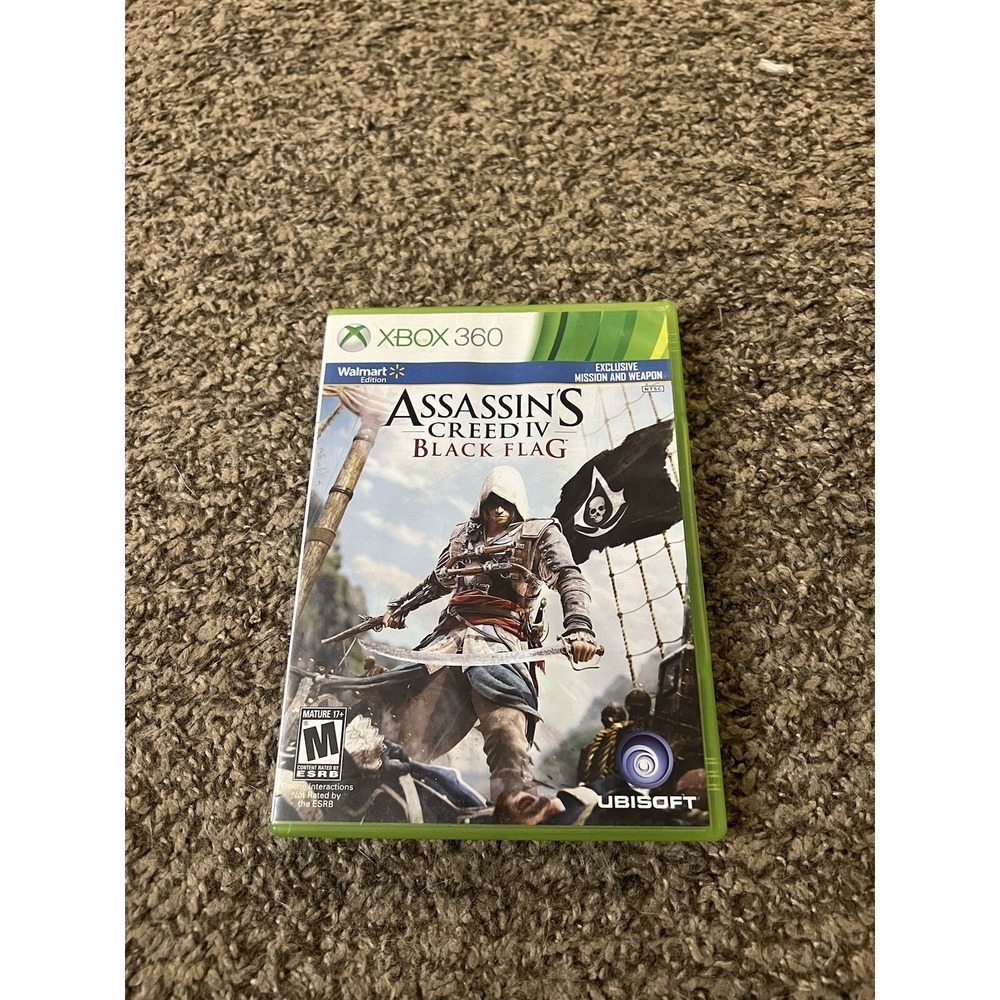 Assassin's Creed IV: Black Flag Walmart Edition (Microsoft Xbox 360 2013) Tested